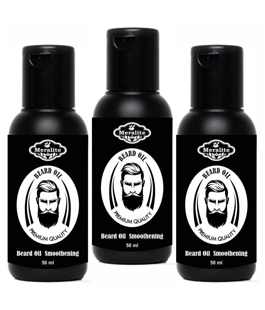     			MERALITE Lite Beard Oil Hair Oil 150 ml Pack of 3