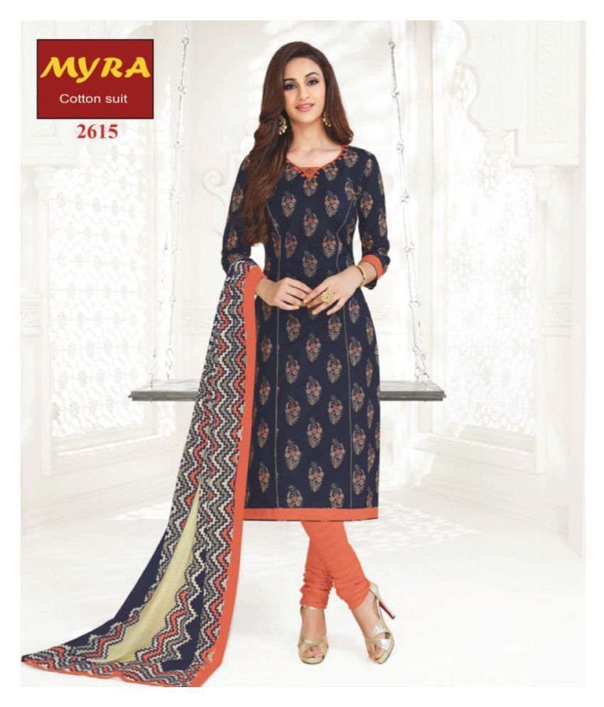 myra cotton suit
