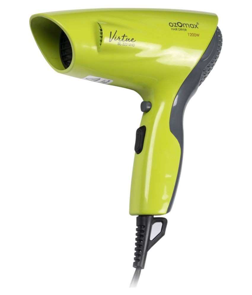 Ozomax BL322VHD Hair Dryer ( GREEN ) Buy Ozomax BL322VHD Hair Dryer ( GREEN ) Online at