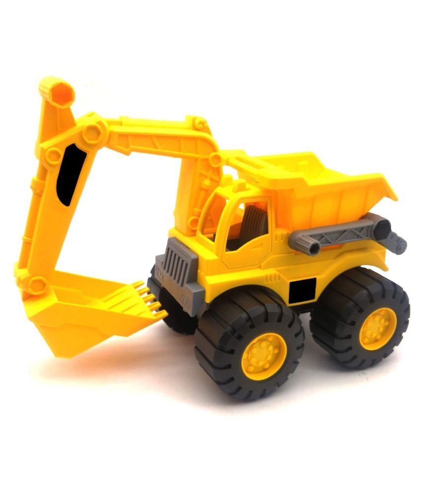 Play Pacific Small Dig and Dump Friction Powered Vehicle Construction ...