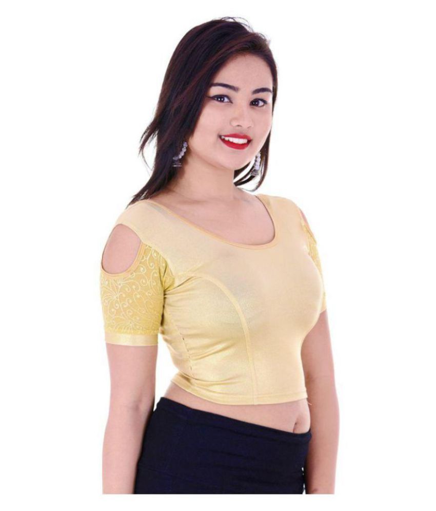 shimmer blouse material online