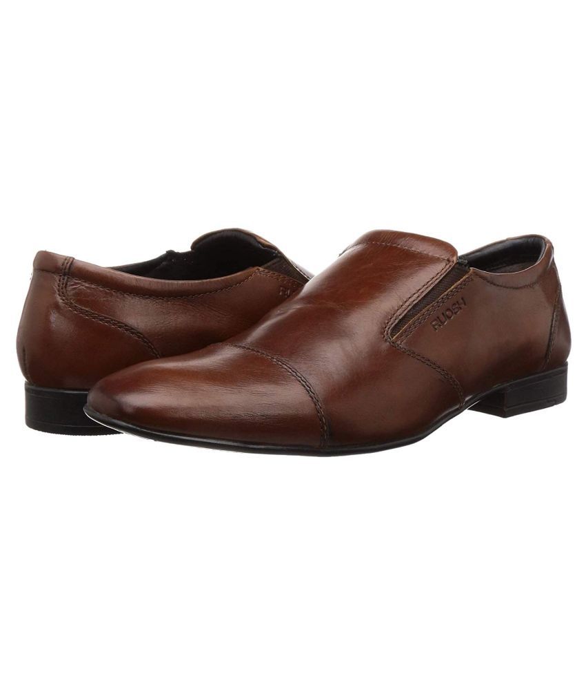Ruosh Tan Formal Shoes Price in India 