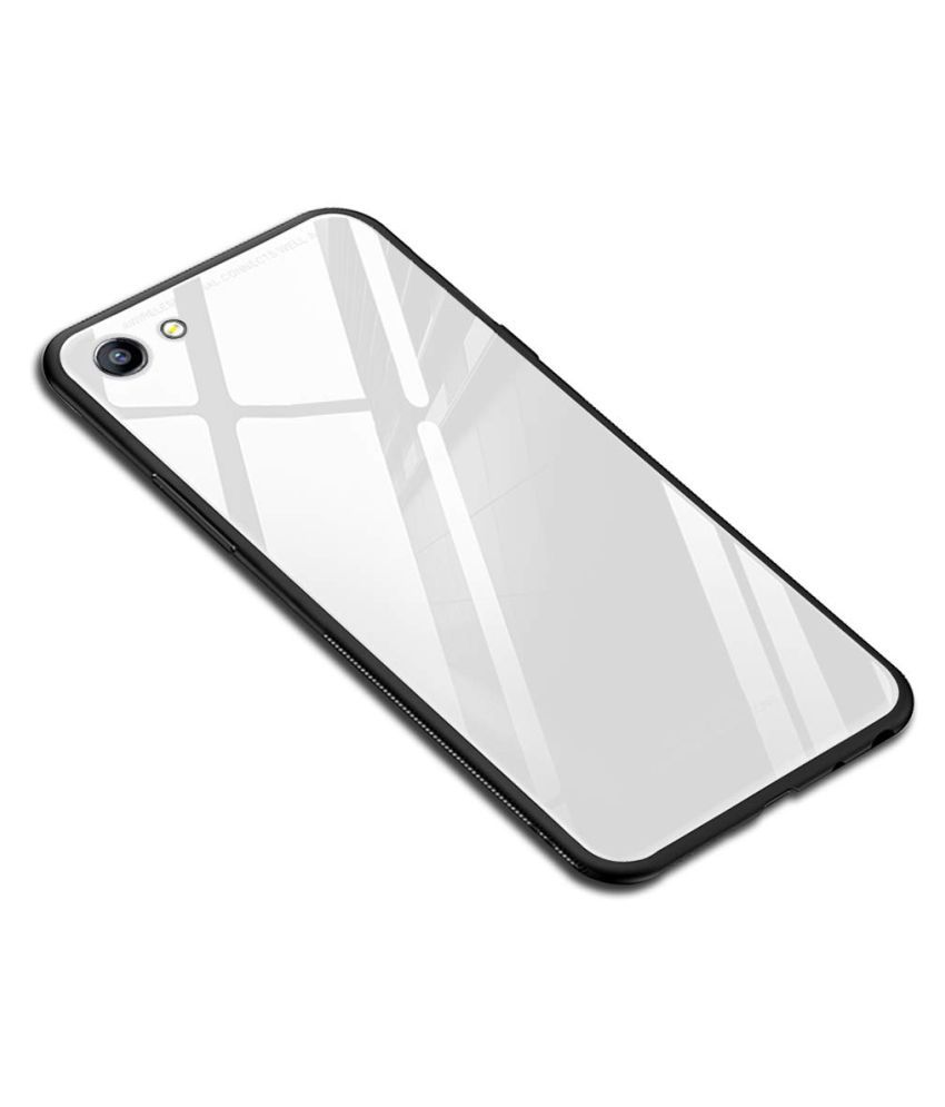 Vivo V5 Mirror Back Covers Designer Hub White