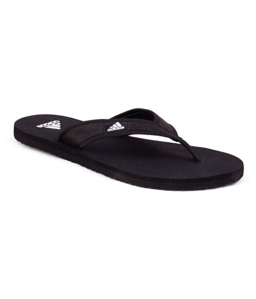 adidas rio black slippers