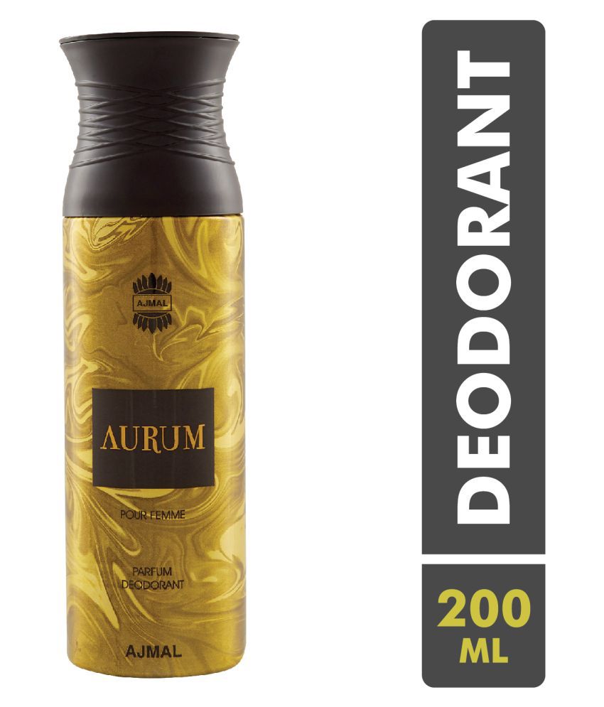     			Ajmal Aurum Perfume Deodorant 200ml Body Spray Gift For Women