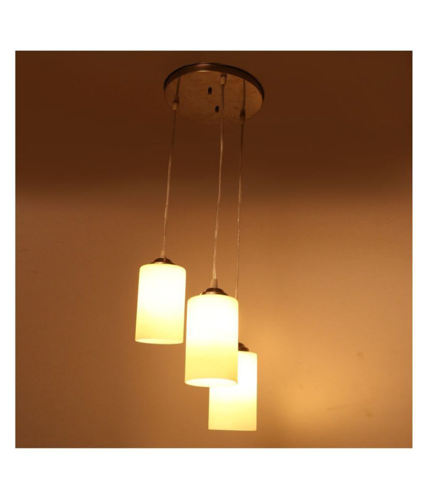 AFAST Glass Decorative Pendant White - Pack of 1