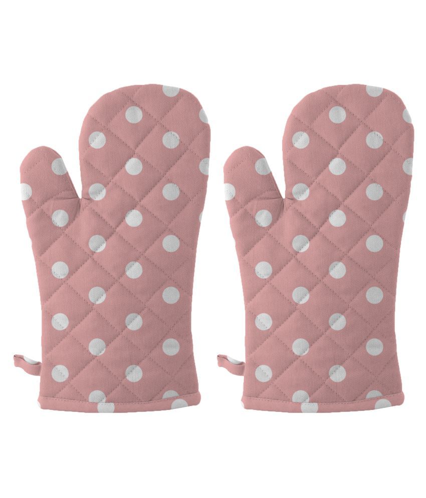     			Oasis Hometex Set of 2 Polyester Mittens