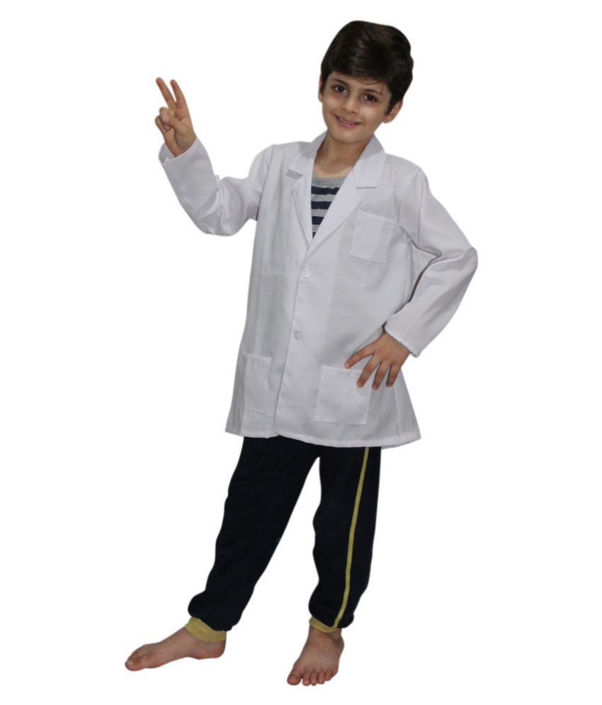    			Kaku Fancy Dresses Lab Coat Costume For Kids Doctor,Medical,School Annual function/Theme Party/Competition/Stage Shows Dress