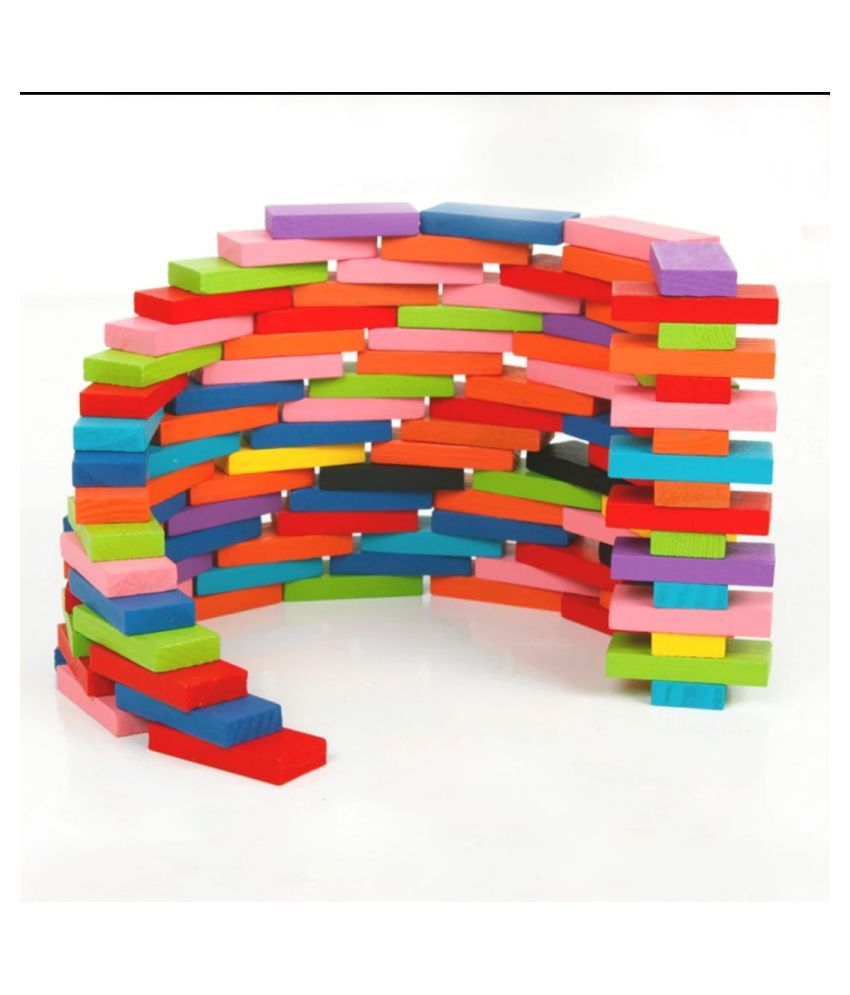 wooden domino blocks