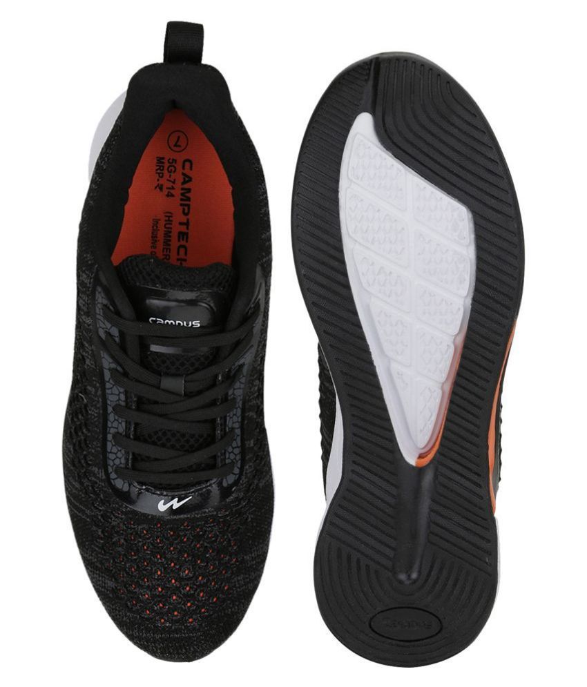 Campus HUMMER Black Running Shoes Buy Campus HUMMER
