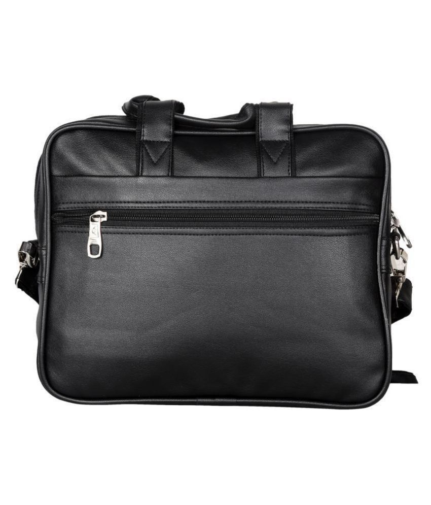Goodwin 09921-Black Black P.U. Office Bag - Buy Goodwin 09921-Black ...