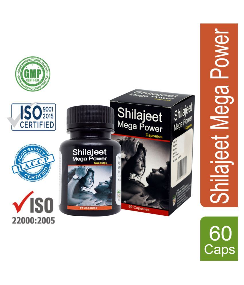 Shilajeet Mega Power For Complete Sexual Health Of Men 60 Capsules