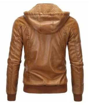 d&g mens brown leather jacket price
