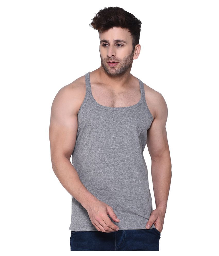     			Tfurnish Silver Sleeveless Vests Single