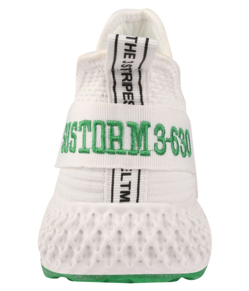 calcetto white shoes