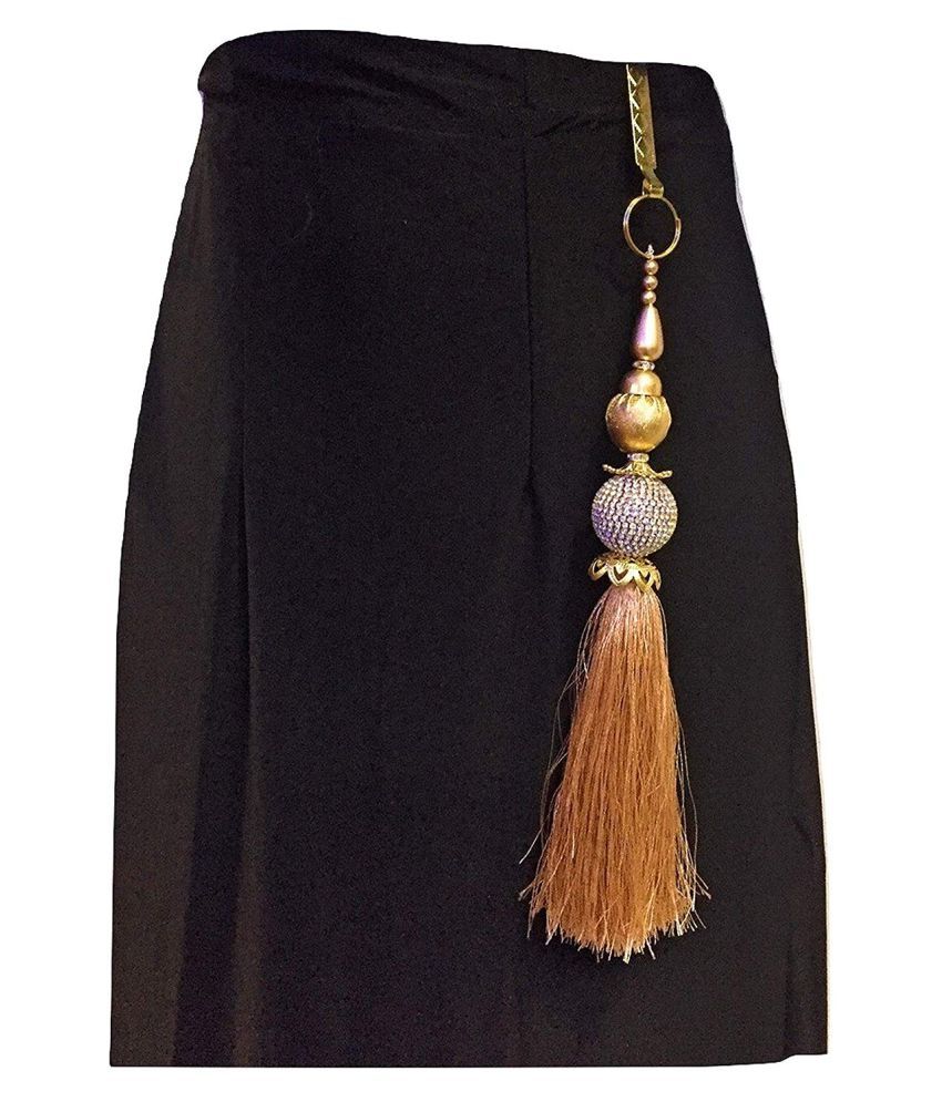 XLdreams Beautiful Gold Designer Lehenga/Saree Hangings/Tassel for