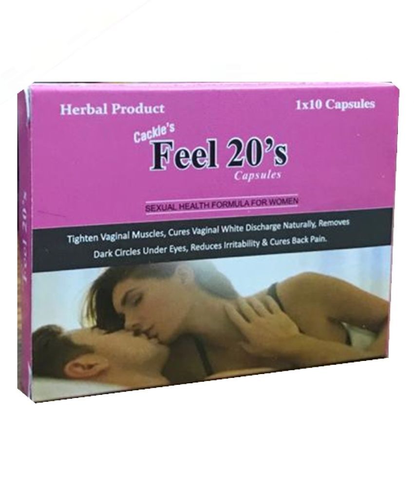     			Cackle's Feel 20's Capsule for Women (10x6=60) Capsule 60 no.s