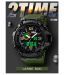 V2A S Shock Sports PU Analog Digital Men's Watch