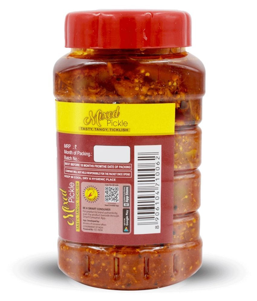 Everin Tasty, tangy and ticklish Pickle 1000 g Pack of 2 Buy Everin