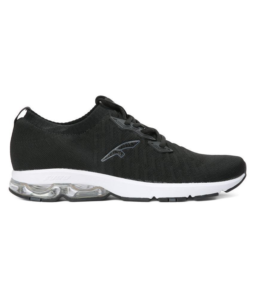 Red Chief R1032 Black Running Shoes 