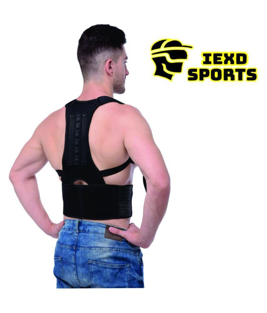 IEXD Sports Black Back Supports Buy IEXD Sports Black Back Supports at