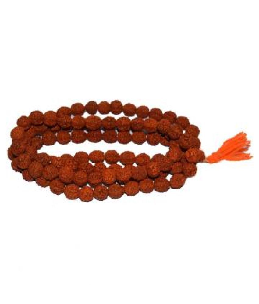 Rudraksha Mala 108 + 1 Beads Rudraksha Jap Mala 100% Original Genuine ...