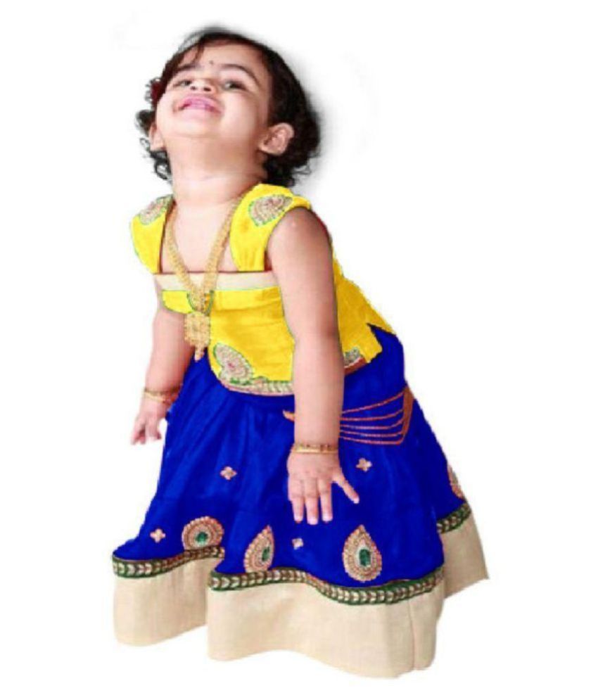 choli dress for baby girl