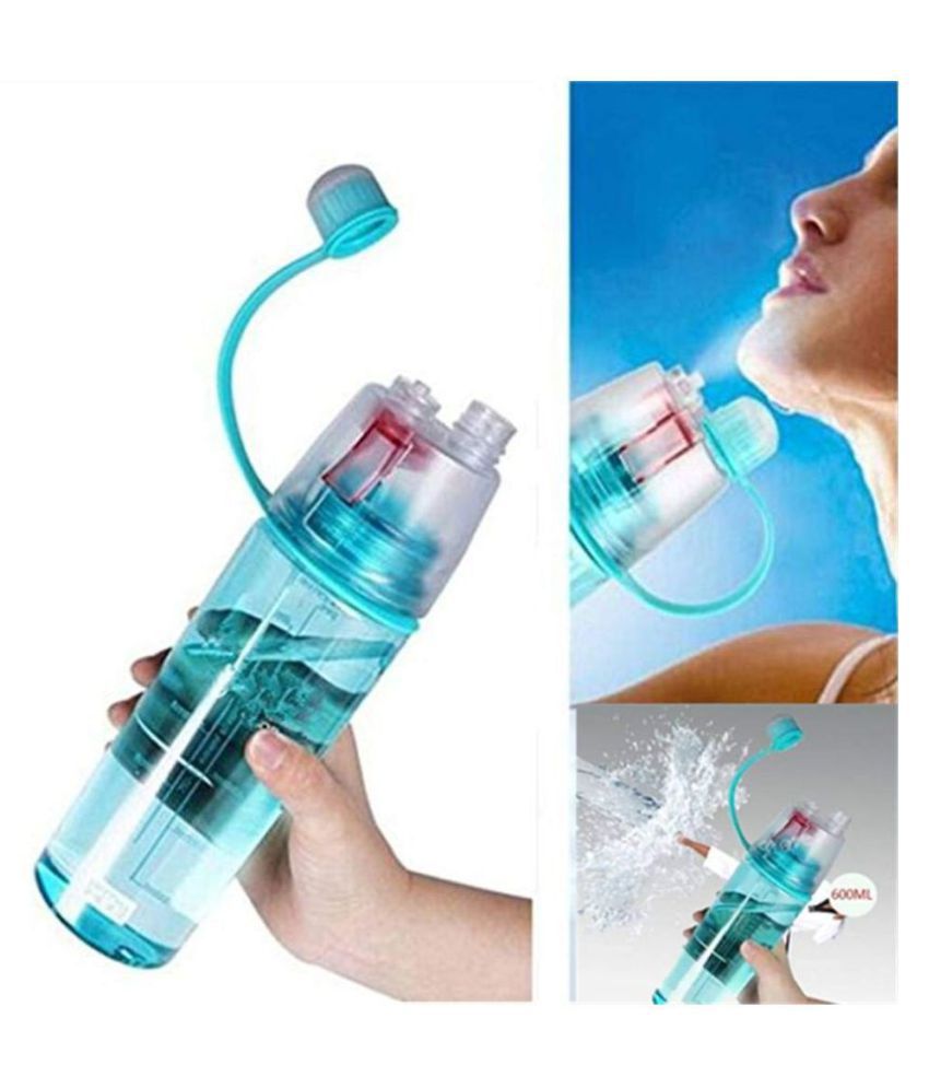     			ROMINO Assorted 600 mL Plastic Water Bottle set of 1