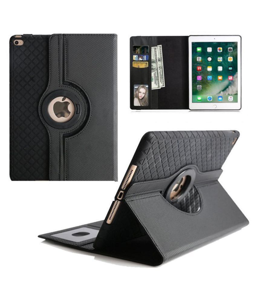 Apple Ipad 9.7 2017 A1822 Flip Cover By TGK Black Cases & Covers Online at Low Prices