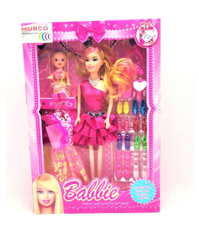 barbie doll baby set