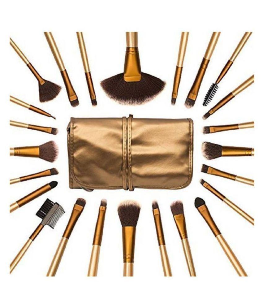 Rsentera Synthetic Foundation Brush,Mineral Powder Brush 24 Pcs 100 g
