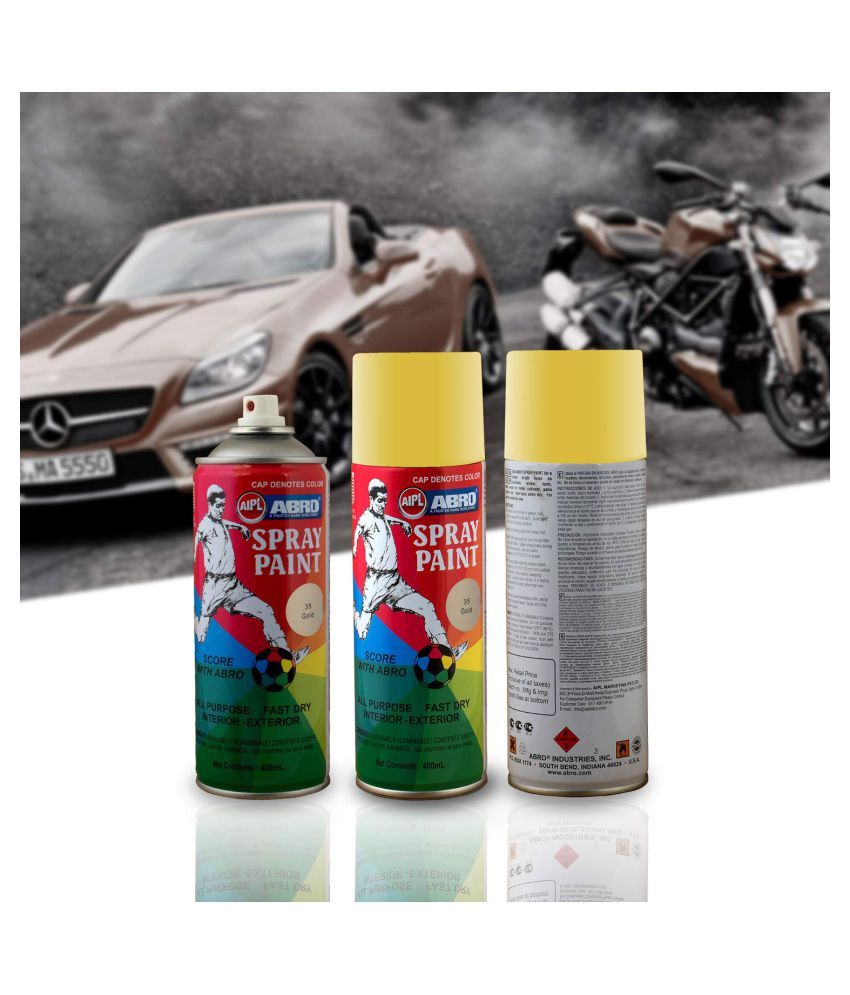 ABRO SPRAY PAINT GOLD 400ML PACK OF 2 Buy ABRO SPRAY PAINT GOLD 400ML