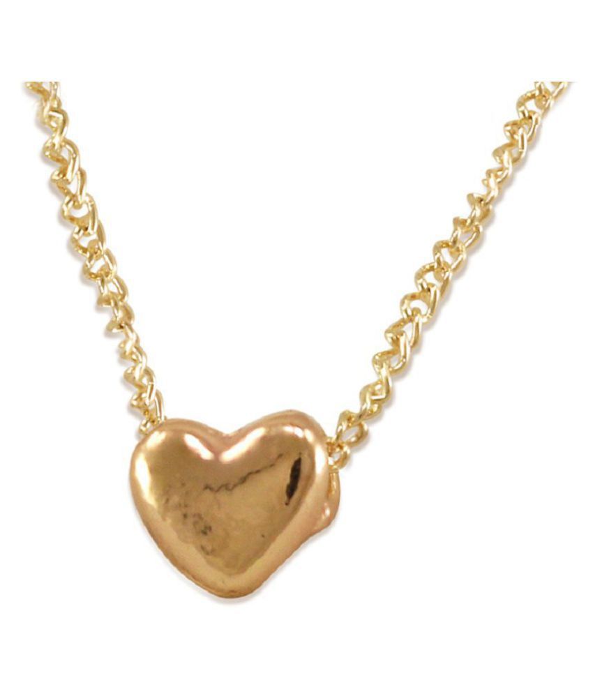 Rose Gold Heart Pendent For Women's: Buy Rose Gold Heart Pendent For ...