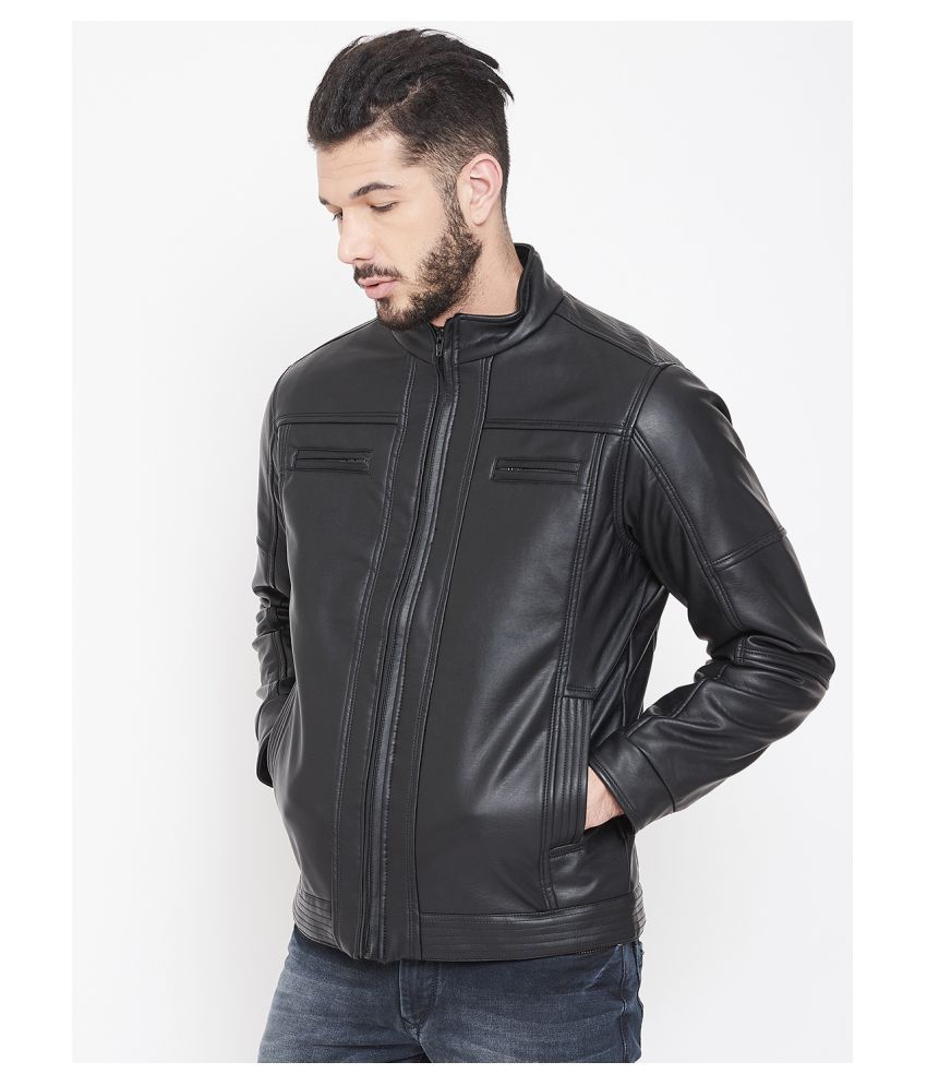 okane leather jacket