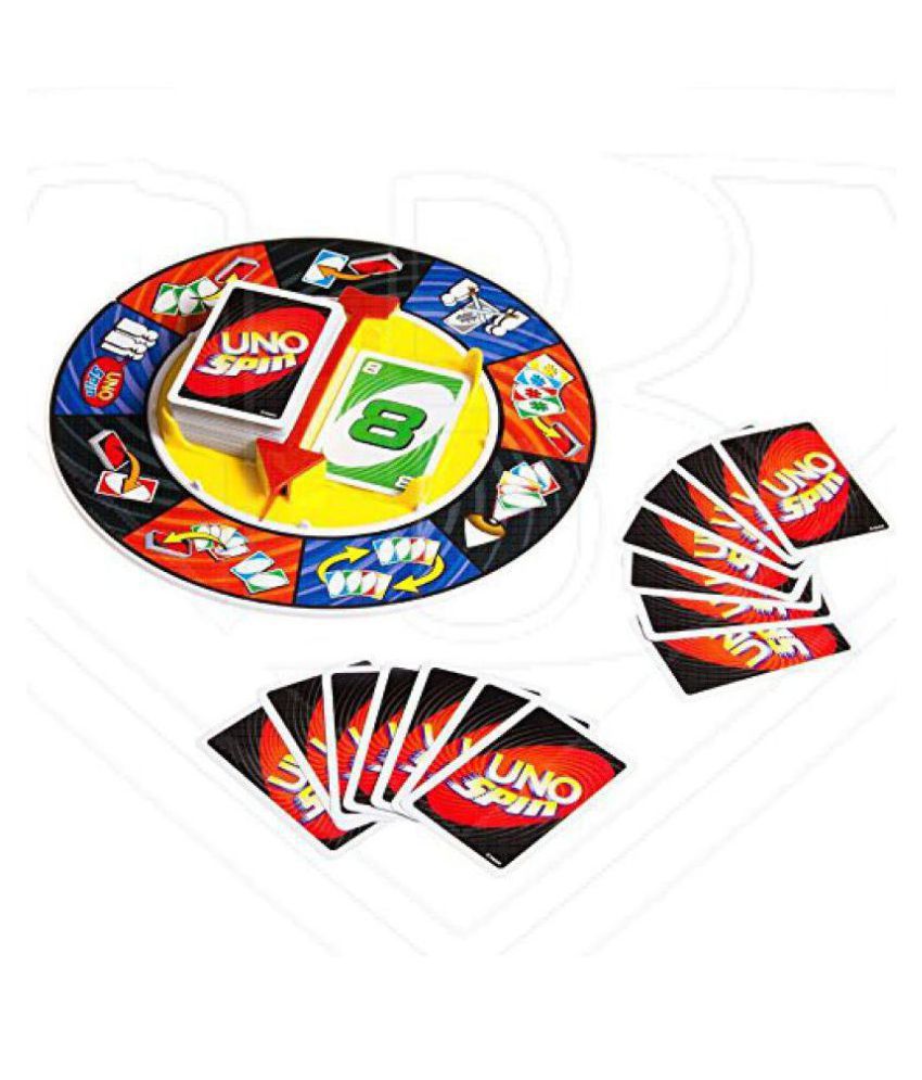 Uno Spin Wheel Card Family Board Game Buy Uno Spin Wheel Card Family Board Game Online At Low Price Snapdeal
