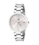 IIK COLLECTION Stainless Steel Round Womens Watch