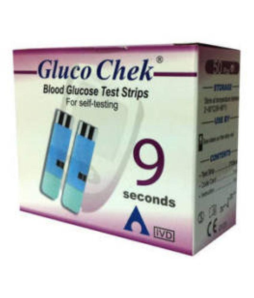     			Glucochek 50 Test Strips No Code Chip