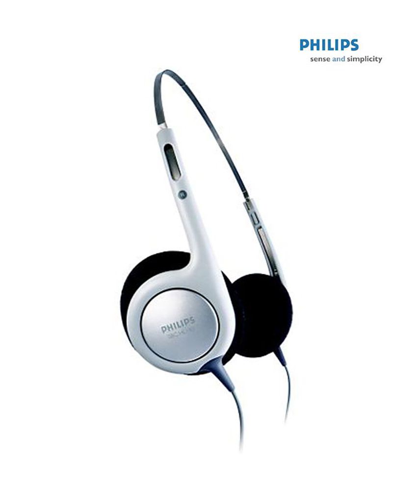 Philips On Ear Wired Without Mic Headphones/Earphones