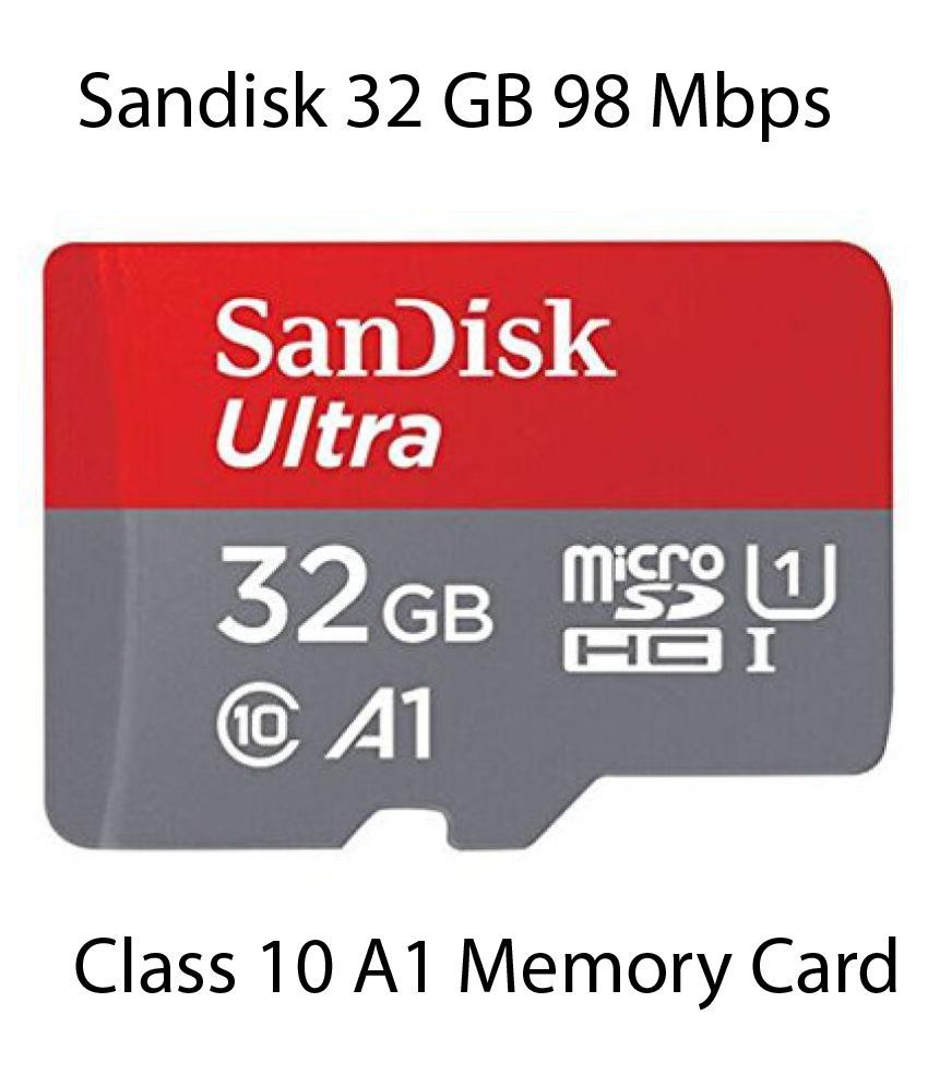     			SanDisk 32GB Class 10 Micro SDHC Memory Card with Adapter (SDSQUAR-032G-GN6MA)
