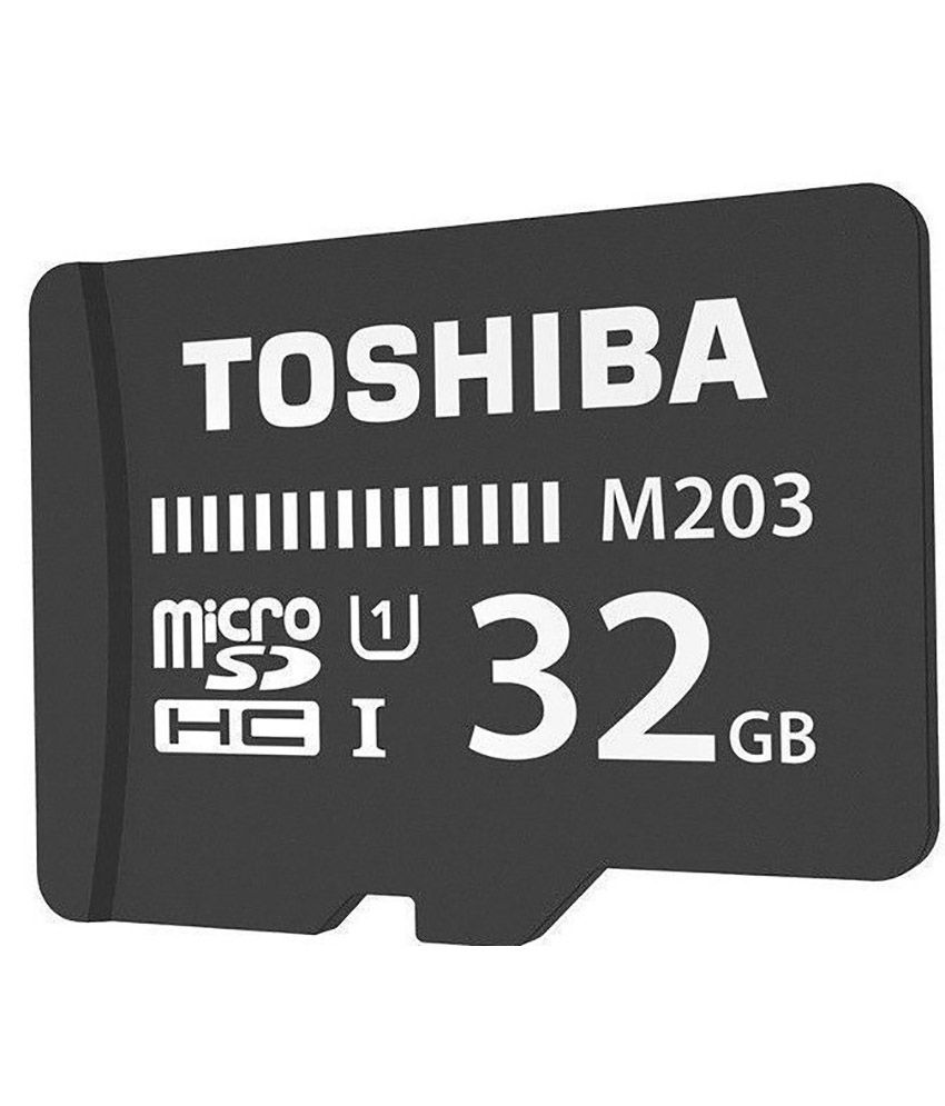 Toshiba 32GB UHS-I U1 100MB/s CLASS 10 Micro SDHC Memory Card M203
