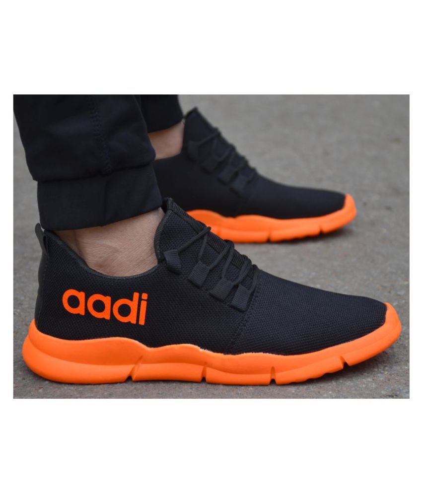 Aadi Men's Orange Running Shoes - Buy 