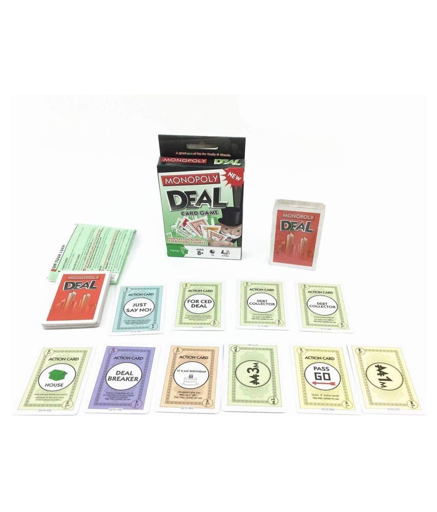 Aashu Monopoly Deal Card Game For Kids - Buy Aashu Monopoly Deal Card Game  For Kids Online at Low Price - Snapdeal
