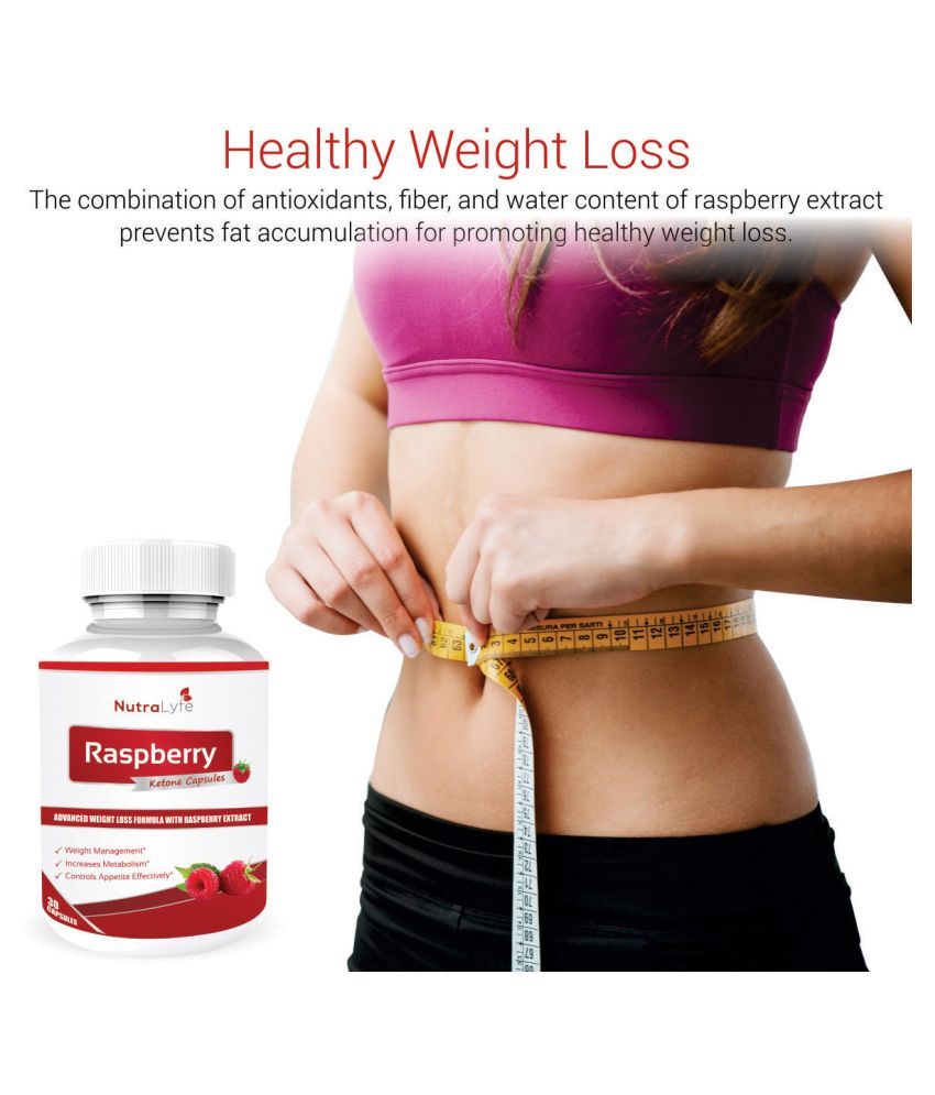 Nutralyfe Raspberry Ketone Extract 800 Mg Capsules 180 no.s Unflavoured