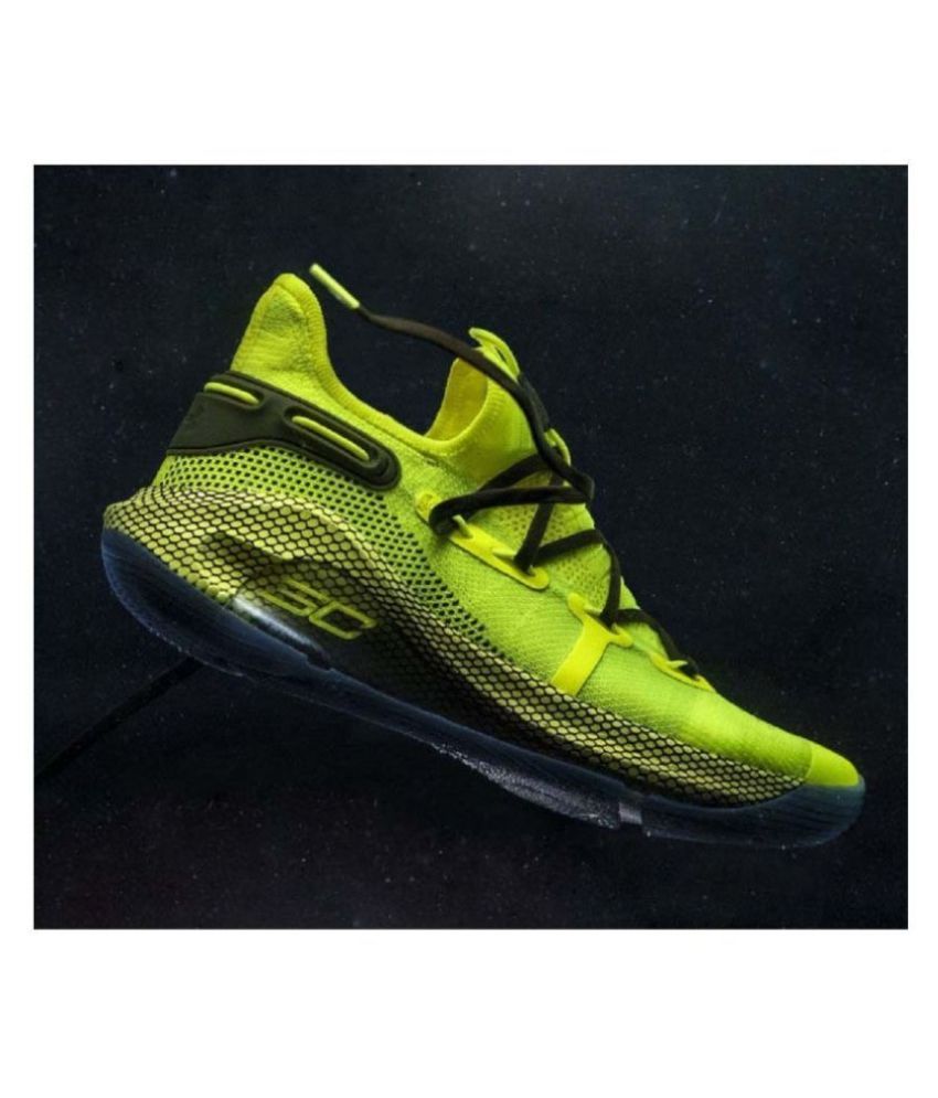 Curry 6 UNDER ARMOUR COYFISH Green Basketball Shoes Buy