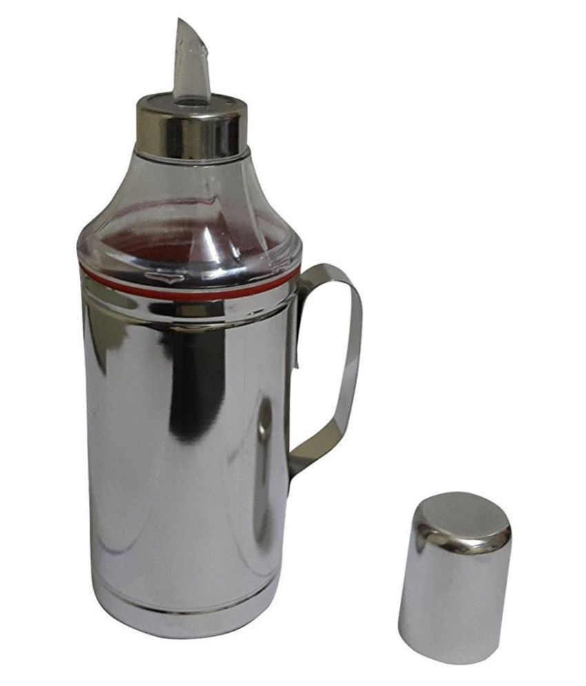     			Dynore dropper with handle Steel Oil Container/Dispenser Set of 1 750 mL