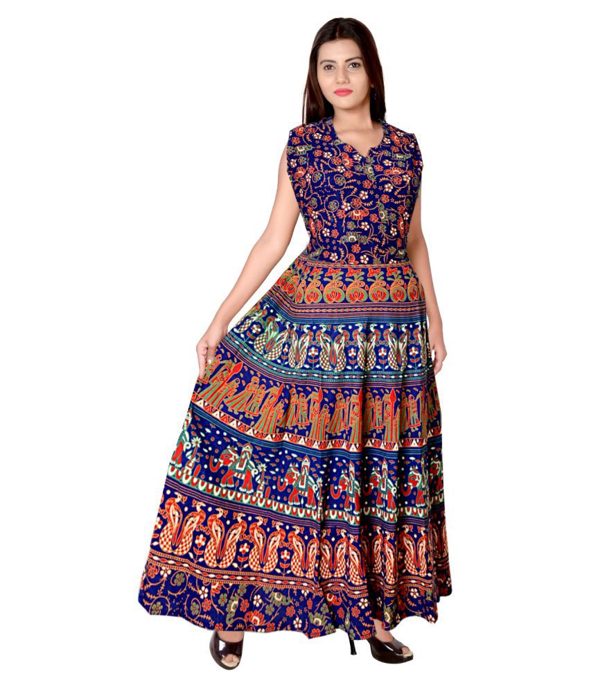 KHUSHI PRINT Cotton Multi Color Regular Dress - Buy KHUSHI PRINT Cotton ...