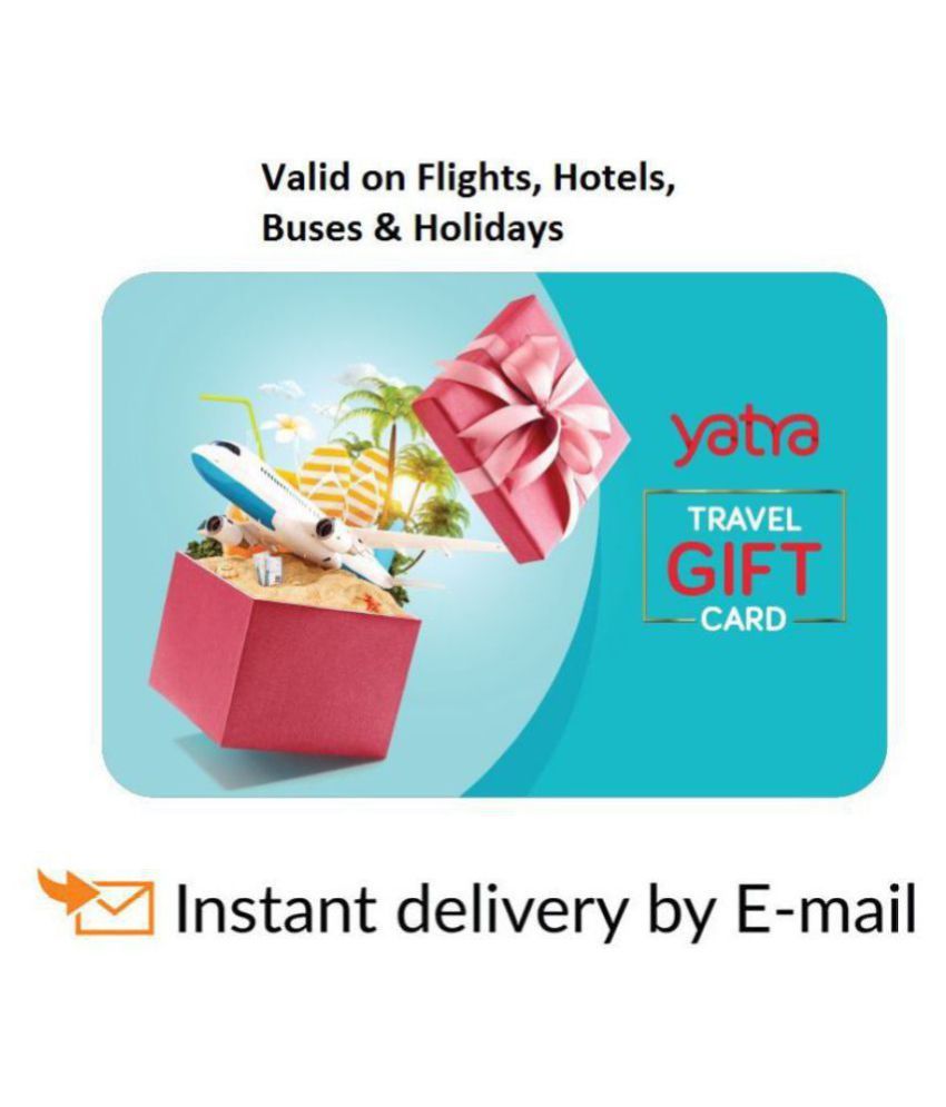 Yatra E-Gift Card - Buy Online on Snapdeal