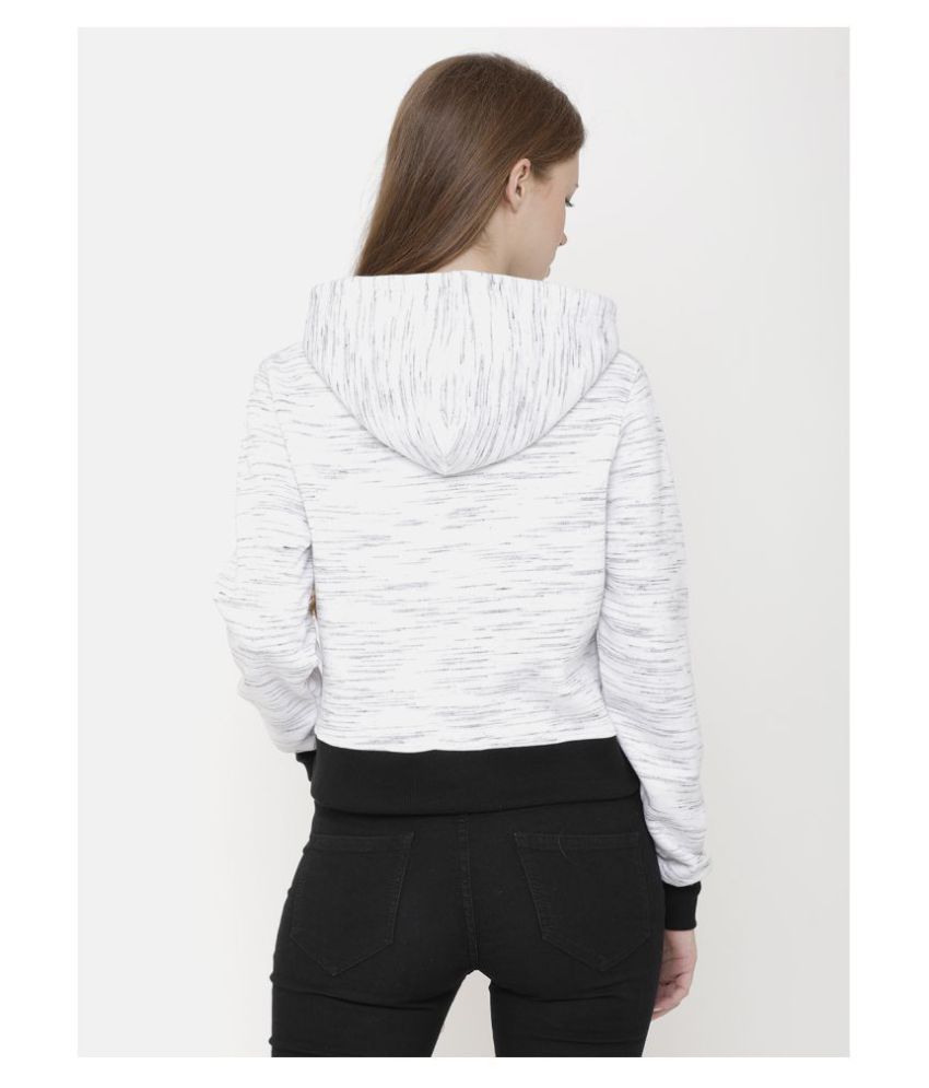 all white hooded sweatshirt