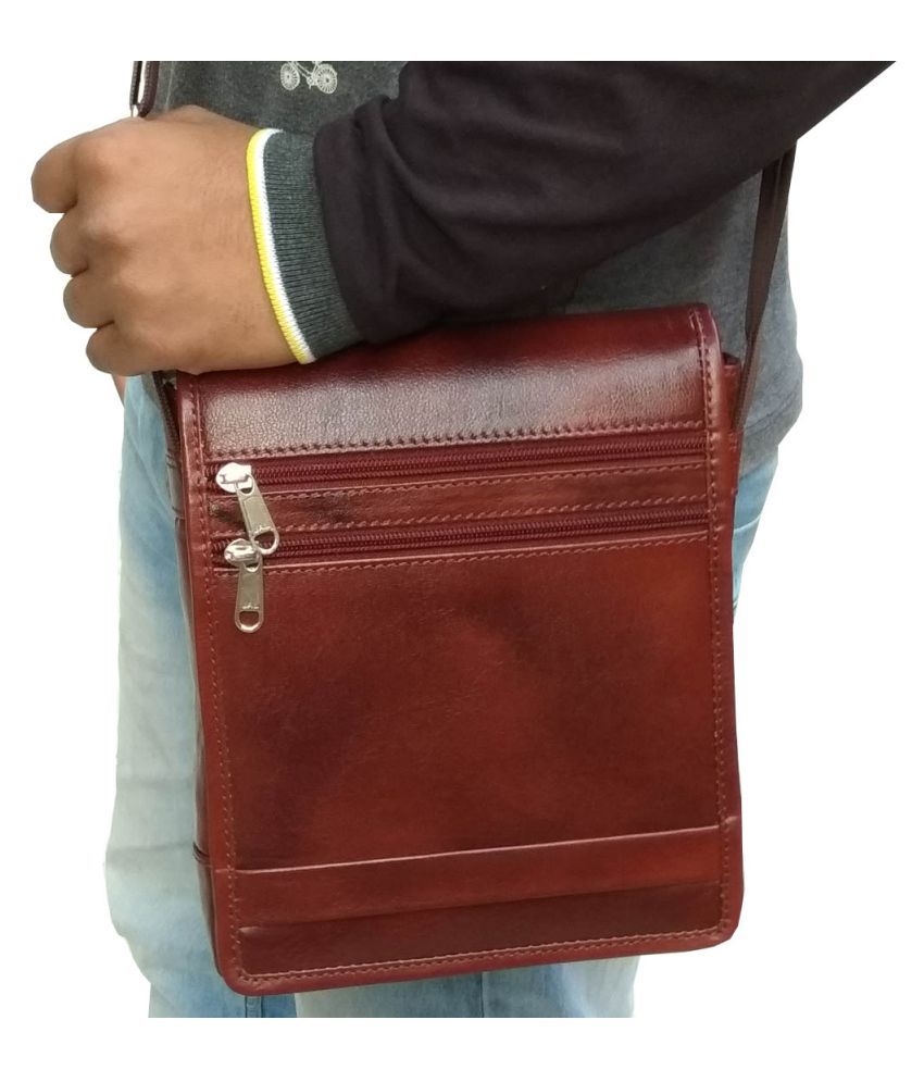 vegan leather lunch bag