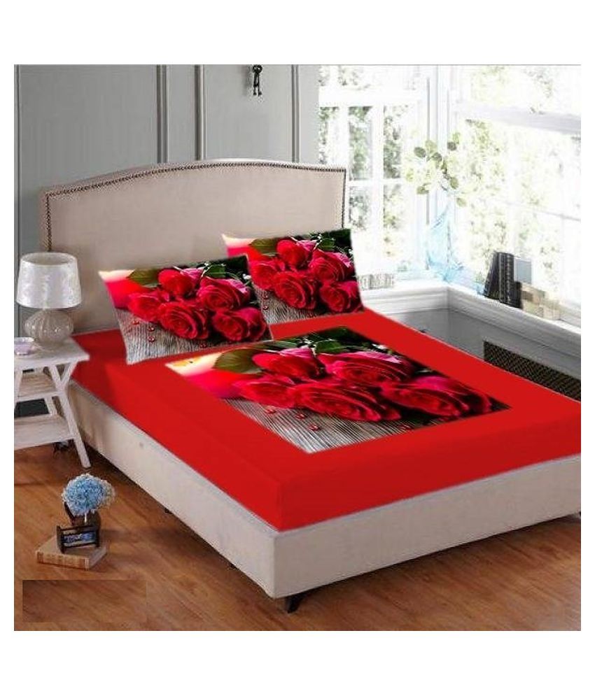 Decorum Velvet Double Bedsheet with 2 Pillow Covers Buy Decorum